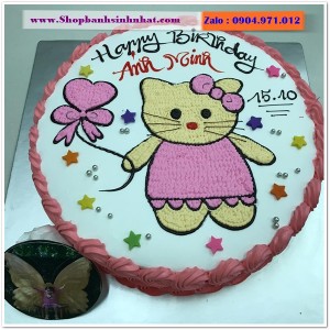 Bánh sinh nhật Hello Kitty - IQ07